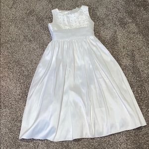 Girls white dress